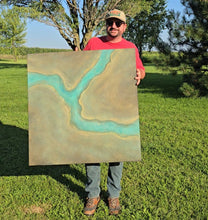 Load image into Gallery viewer, "Going with the flow"