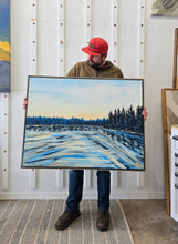 Load image into Gallery viewer, "Day at the lake"