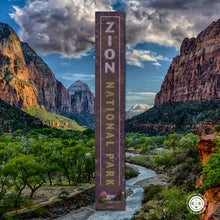 Load image into Gallery viewer, Rustic National Park Signs
