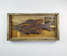 Load image into Gallery viewer, Rustic Metal Art &quot;Bass&quot;