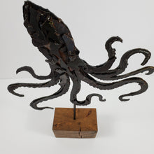 Load image into Gallery viewer, &quot;Kraken&quot; metal art sculpture