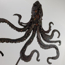 Load image into Gallery viewer, &quot;Kraken&quot; metal art sculpture