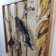 Load image into Gallery viewer, &quot;2 little birds&quot; Mixed media