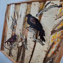 Load image into Gallery viewer, &quot;2 little birds&quot; Mixed media