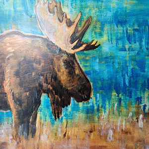New wildlife series "Moose #1"